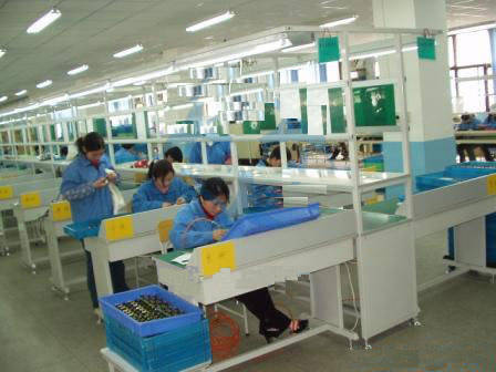 工作臺流水線產品圖片 電子產品制造的精髓展示